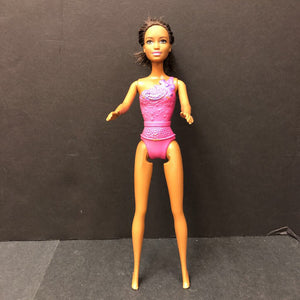 African American Doll in Painted On Swimwear