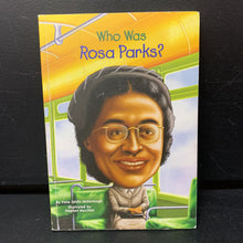 Load image into Gallery viewer, Who was Rosa Parks? (Who HQ) (Yona Zeldis McDonough) (Notable Person) -educational
