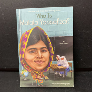 Who is Malala Yousafzai? (Who HQ) (Dinah Brown) (Notable Person) -educational