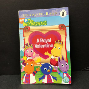 A Royal Valentine (The Backyardigans) (Valentine's Day) -holiday reader