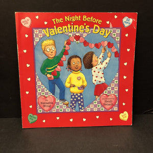 The Night Before Valentine's Day (Natasha Wing) -holiday paperback