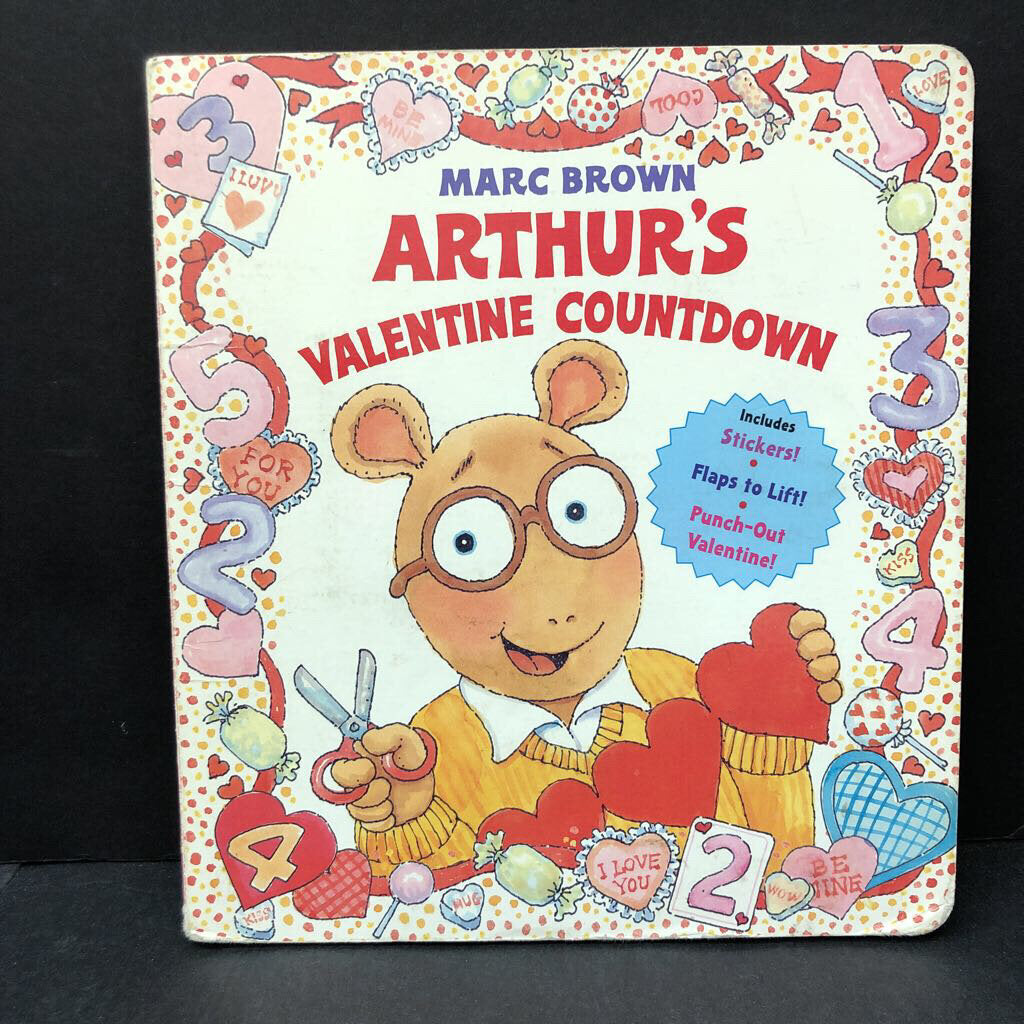 Arthur's Valentine Countdown (Marc Brown) (Valentine's Day) -holiday b –  Encore Kids Consignment