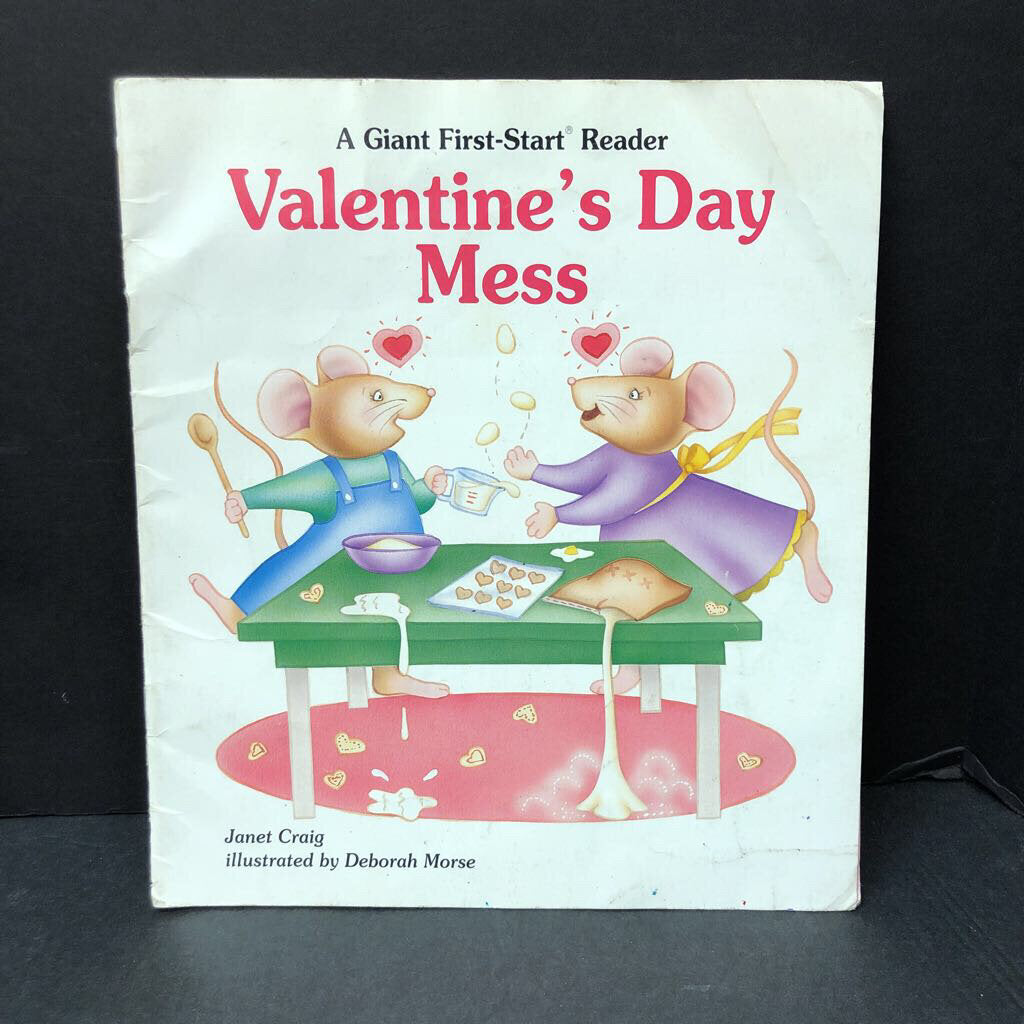 Valentine's Day Mess (Giant First-Start Reader) -holiday reader
