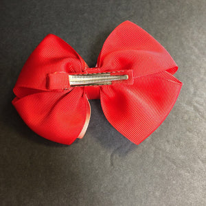 Two Tone Hairbow Clip
