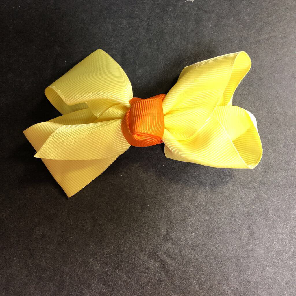 Two Tone Hairbow Clip