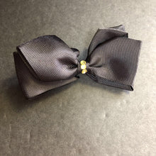 Load image into Gallery viewer, Hairbow Clip w/Rhinestones
