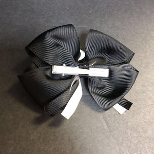 Two Tone Hairbow Clip