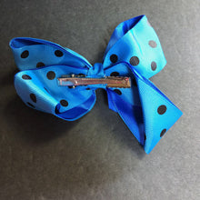 Load image into Gallery viewer, Polka Dot Hairbow Clip
