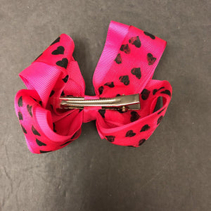 Heart Hairbow Clip