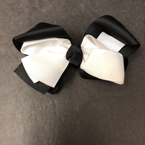 Two Tone Hairbow Clip