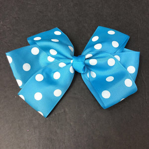 Polka Dot Hairbow Clip