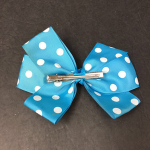 Polka Dot Hairbow Clip