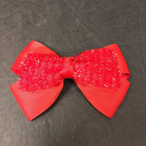 Tinsel Hairbow Clip