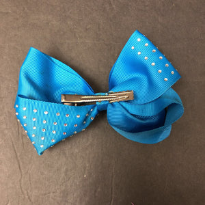 Rhinestone Hairbow Clip