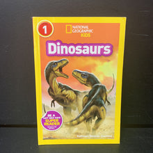 Load image into Gallery viewer, Dinosaurs (National Geographic Kids Level 1) -educational reader
