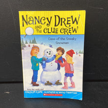 Load image into Gallery viewer, Case of the Sneaky Snowman (Nancy Drew and the Clue Crew) (Carolyn Keene) -series
