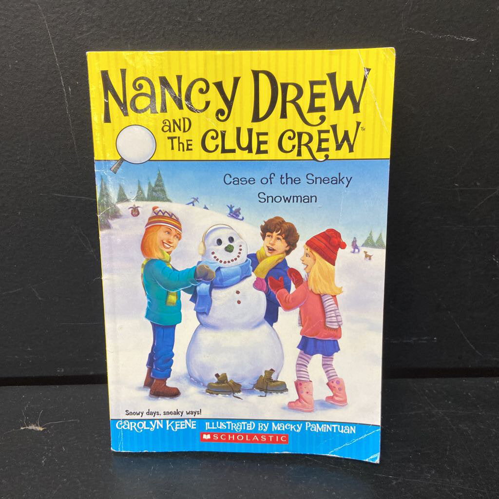 Case of the Sneaky Snowman (Nancy Drew and the Clue Crew) (Carolyn Keene) -series