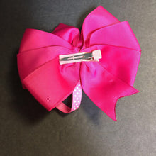 Load image into Gallery viewer, &quot;Jesus Loves Me&quot; Cross Hairbow Clip
