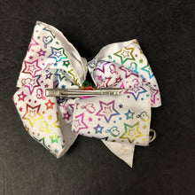 Load image into Gallery viewer, Hearts &amp; Stars Hairbow Clip
