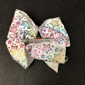 Hearts & Stars Hairbow Clip