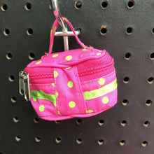 Load image into Gallery viewer, Polka Dot Cosmetic Bag for 18&quot; Doll
