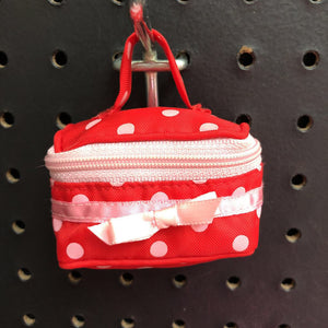 Polka Dot Cosmetic Bag for 18" Doll