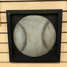 Load image into Gallery viewer, Metal Baseball Wall Art
