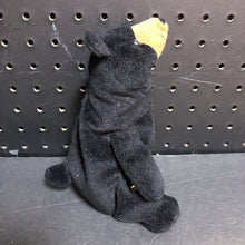 Load image into Gallery viewer, Bruno the Black Bear Plush
