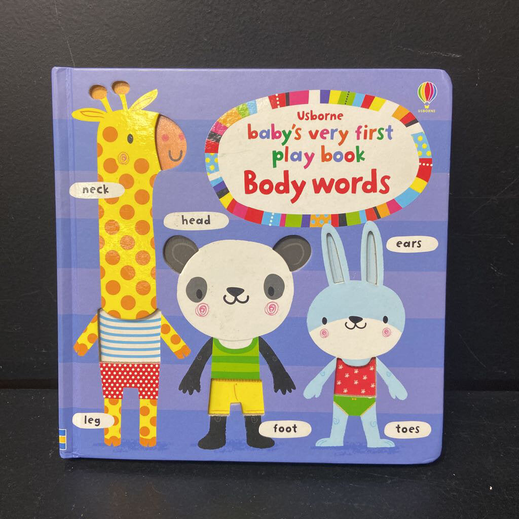 Baby's Very First Play Book Body Words (Usborne) -board