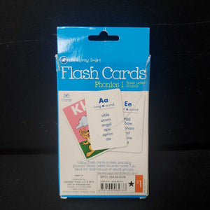 36pk Phonics I Basic Letter Sounds Short E Sound Flash Cards