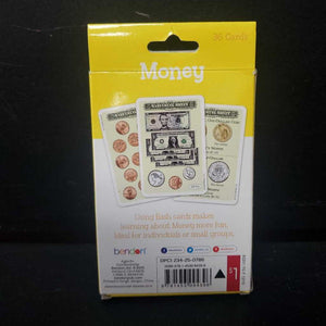 36pk Money Flash Cards