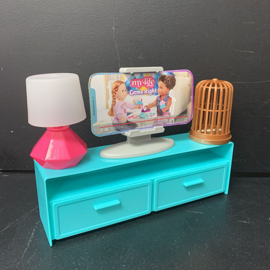 My life doll living deals room set