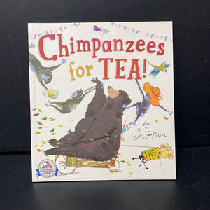 Chimpanzee for Tea! (Jo Empson) (Dolly Parton Imagination Library) -paperback