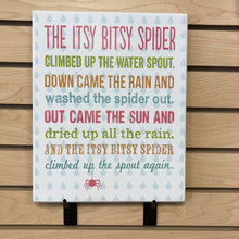 Load image into Gallery viewer, &quot;The Itsy Bitsy Spider...&quot; Wooden Wall Art
