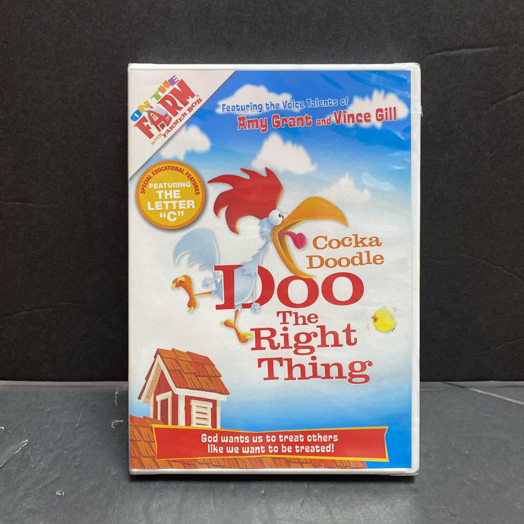 On the Farm with Farmer Bob Cocka Doodle Doo The Right Thing (NEW) -movie