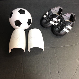 5pc Soccer Accessories Set for 18" Doll
