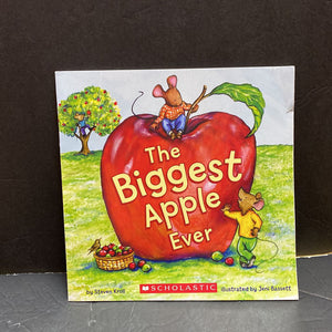 The Biggest Apple Ever (Steven Kroll)-paperback