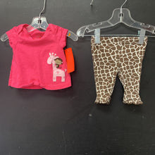 Load image into Gallery viewer, 2pc Giraffe Outfit
