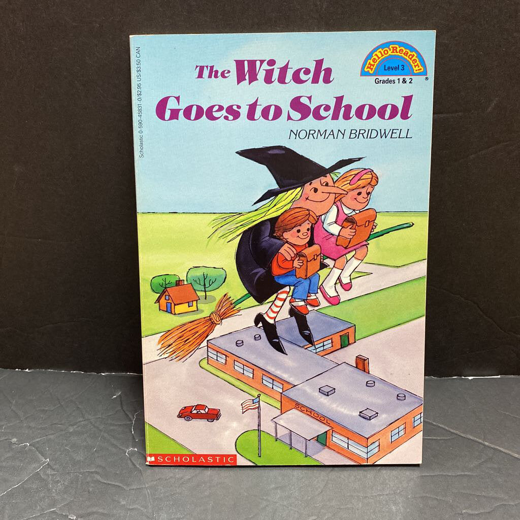 The Witch Goes to School (Hello Reader Level 3)-reader