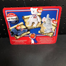 Load image into Gallery viewer, Righty the Elephant Teenie Beanie Baby American Trio 2000 Vintage Collectible
