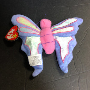 Flitter the Butterfly Teenie Beanie Baby 1999 Vintage Collectible