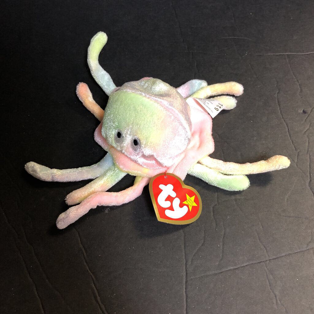 Ty beanie babies goochy deals the jellyfish