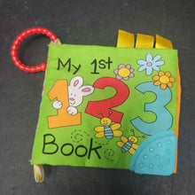 Load image into Gallery viewer, &quot;My 1st 123 Book&quot; Sensory Soft Book
