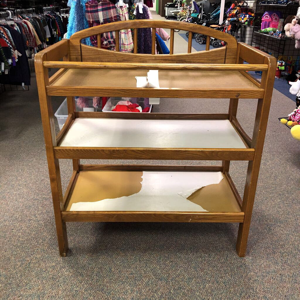 Wooden Changing table