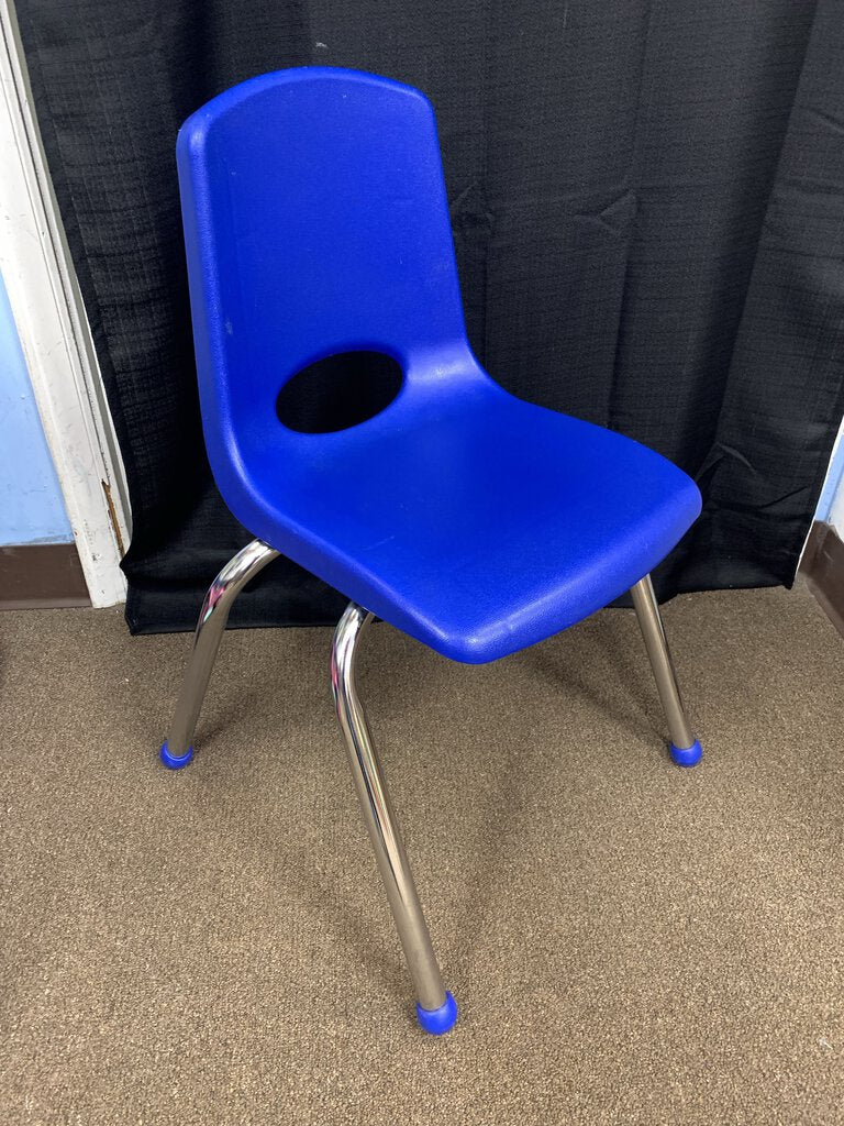 School Stacking Chair ELR-0193-BL