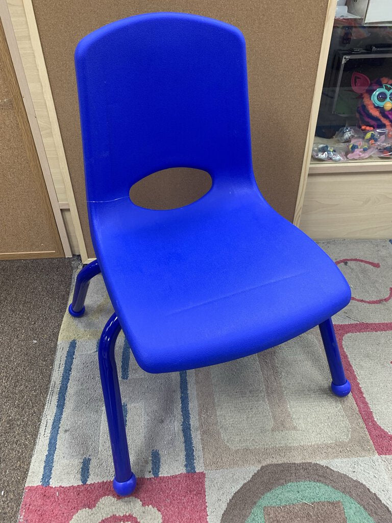 School Stacking Chair ELR-0193-BL