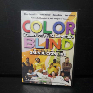 Color Blind Grunderson's First Adventure w/Bonus Grunderson Live DVD-Movie (Abundant Life Films)