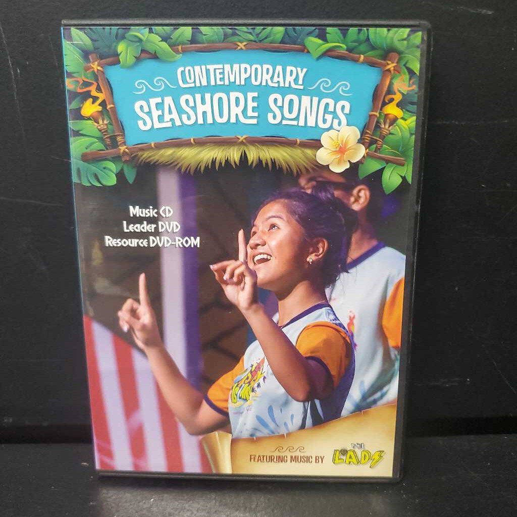 Contemporary Seashore Songs 3 Disc Mystery Island Bible School Songs-Religion (Answers in Genesis)