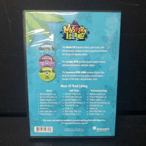 Contemporary Seashore Songs 3 Disc Mystery Island Bible School Songs-Religion (Answers in Genesis)