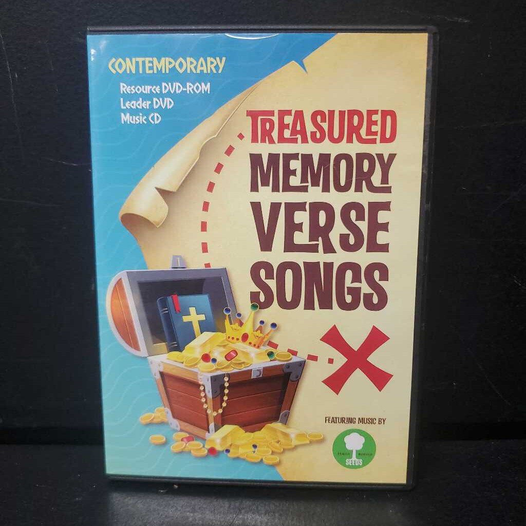 Treasured Memory Verse Songs 3 Disc Mystery Island Bible School Songs-Religion(Answers in Genesis)